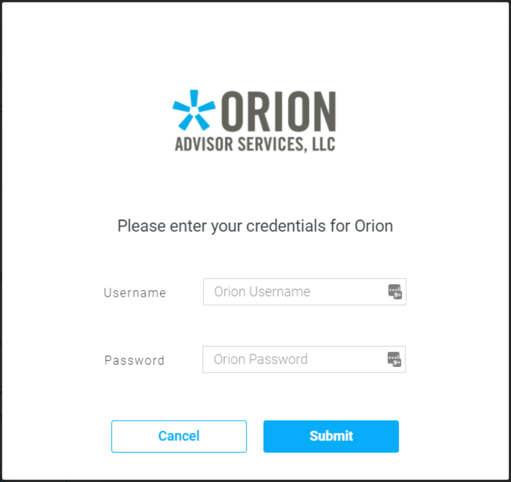 Adjust Orion Creds 02